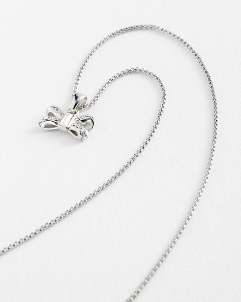 <P>Crystal Sparkle Bow Tiny Pendant</P>